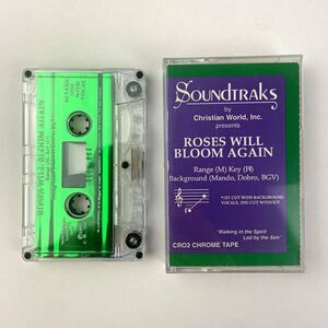 SoundTraks Roses Will Bloom Again Cassette Tape 1994 Christian World